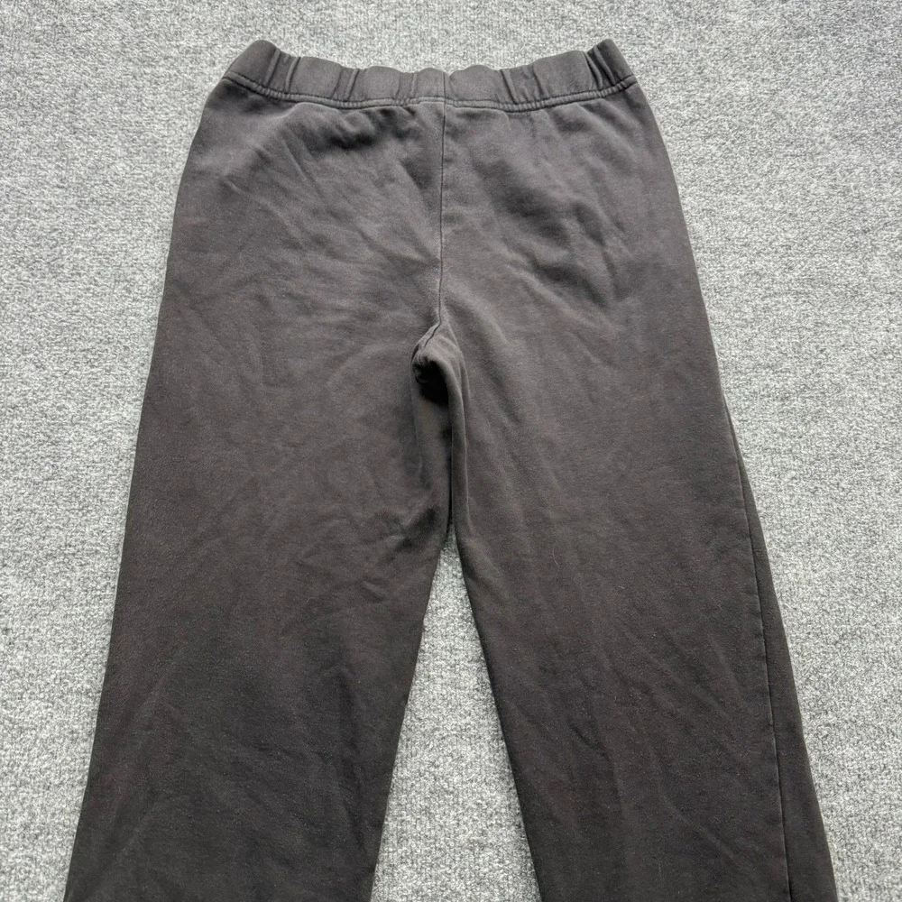 The‎ North Face Jogger Sweatpants Men's Size M Black Logo Fleece Athletic Casual